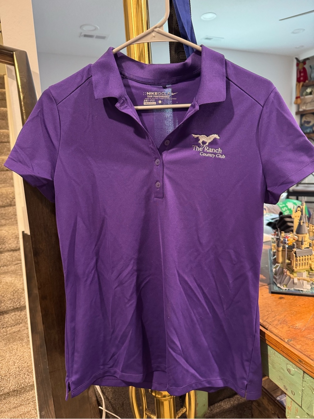 Women’s Nike Golf Purple Polo